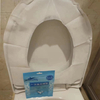 Toilet Seat Pad 10 Pcs Waterproof Hygienic Environmental Protection Biodegradable Non-woven Disposable Toilet Seat