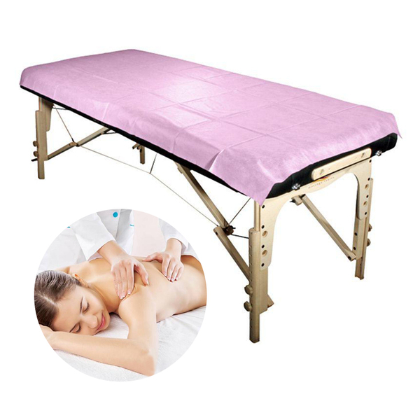 Non Woven Sheet Soft Breathable Massage 50 Pieces / Roll Hotel Spa Beauty Salon Medical Disposable Hospital Bed Sheets