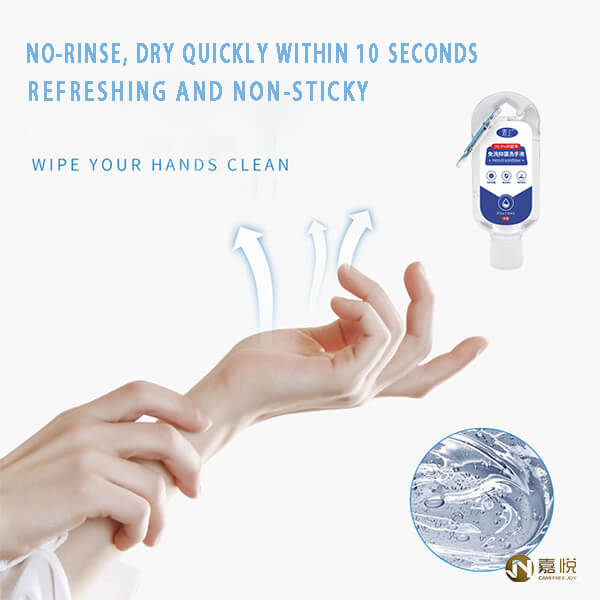 Portable Hand Sanitizer Alcohol-free Waterless Hand Cleaning Travel Hospitals School Hotels Climbing Hook Hand Sanitizer